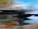 100x100 Acryl Mischtechnik Leinwand