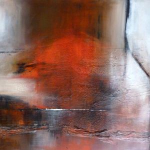 100x80 Leinwand Acryl Mischtechnik
