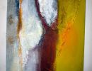 60x80 Leinwand Acryl Mischtechnik