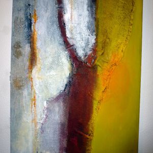 60x80 Leinwand Acryl Mischtechnik
