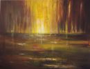 80x100 Acryl Pigmente Leinwand