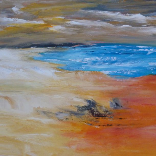 Gewitter  60x80 Acryl Leinwand