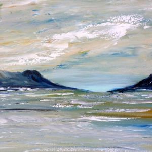 Inseln 60x80 Acryl Leinwand