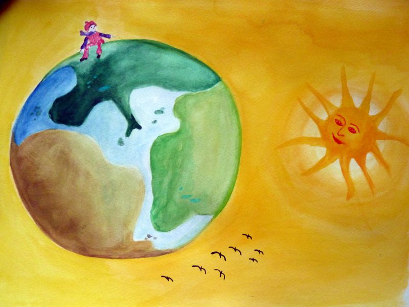 Kinderbuch Nicolas und die Sonne  3 