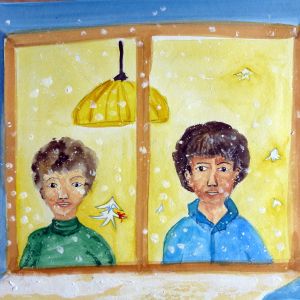 Kinderbuch Oscar und die kleine Schneeflocke  6 