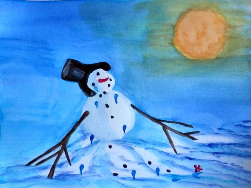 Kinderbuch Oscar und die kleine Schneeflocke  7 