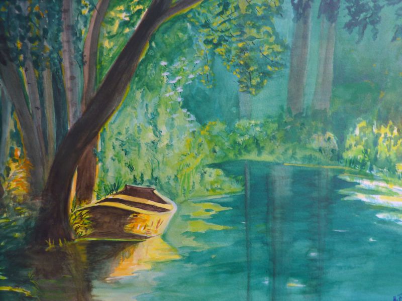 Landschaften Aquarell   2 