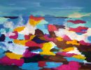Meeresrauschen 60x80 Acryl Leinwand
