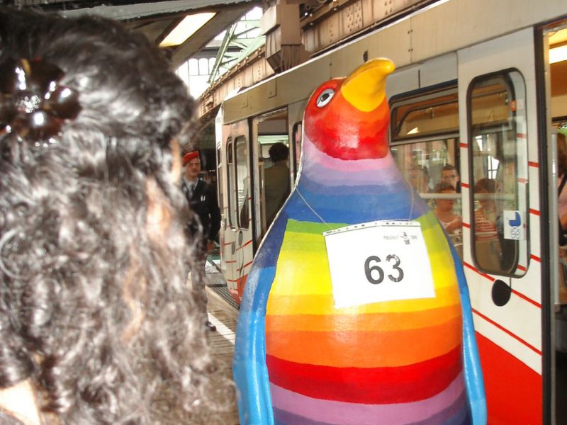 Pinguin zur Wuppertaler Pinguinale  4 