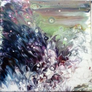 Pouring Acryl Leinwand  3 