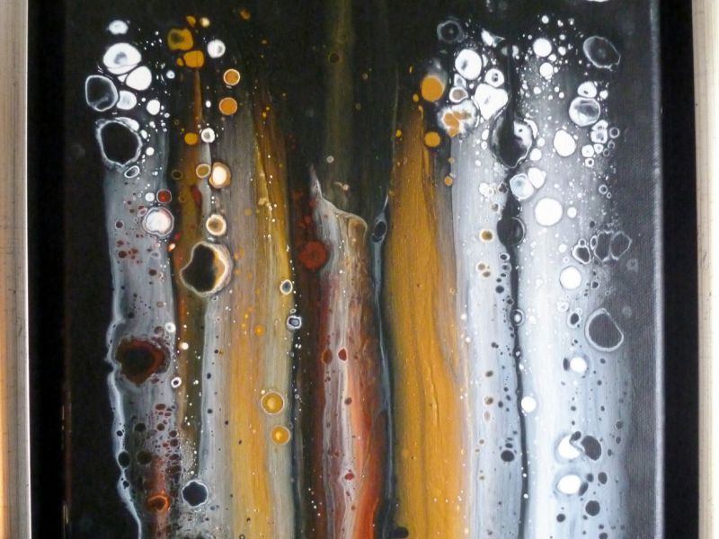 Pouring Acryl Leinwand  4 