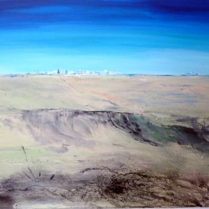 Sandstrand 60x80 Acryl Leinwand