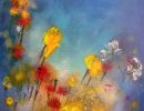 Sommer 60x50 Acryl Leinwand